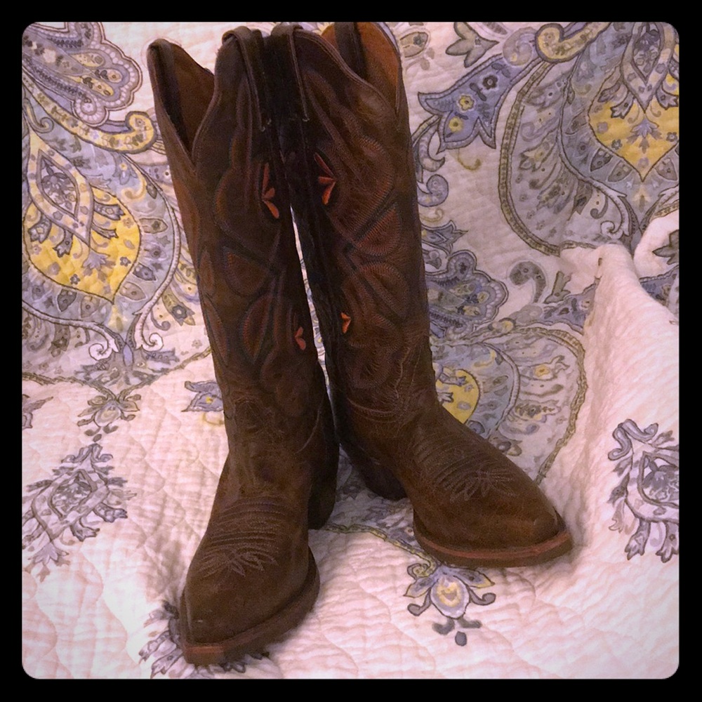 Authentic cowboy boots